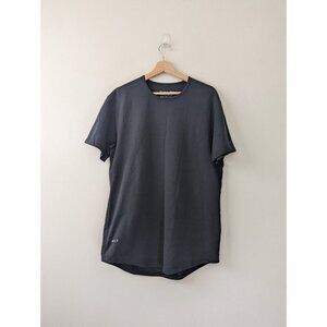 BYLT Premium Basics Drop Cut Lux Short Sleeve Black Shirt